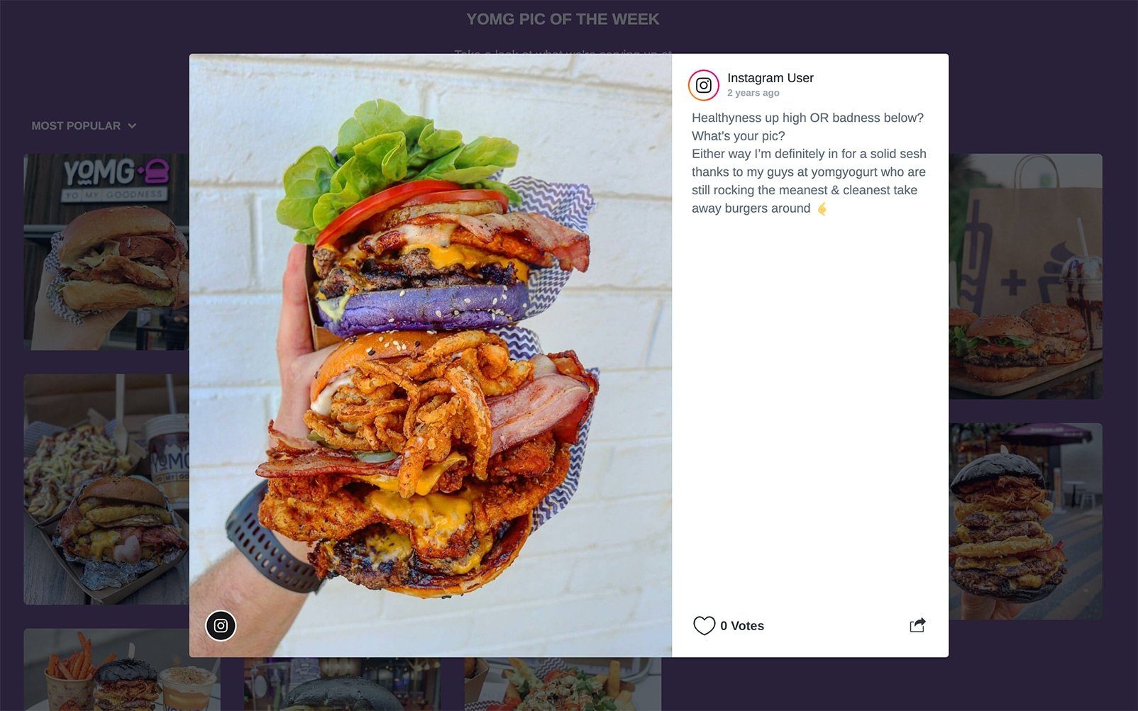 Social Media Wall in Presentation Mode