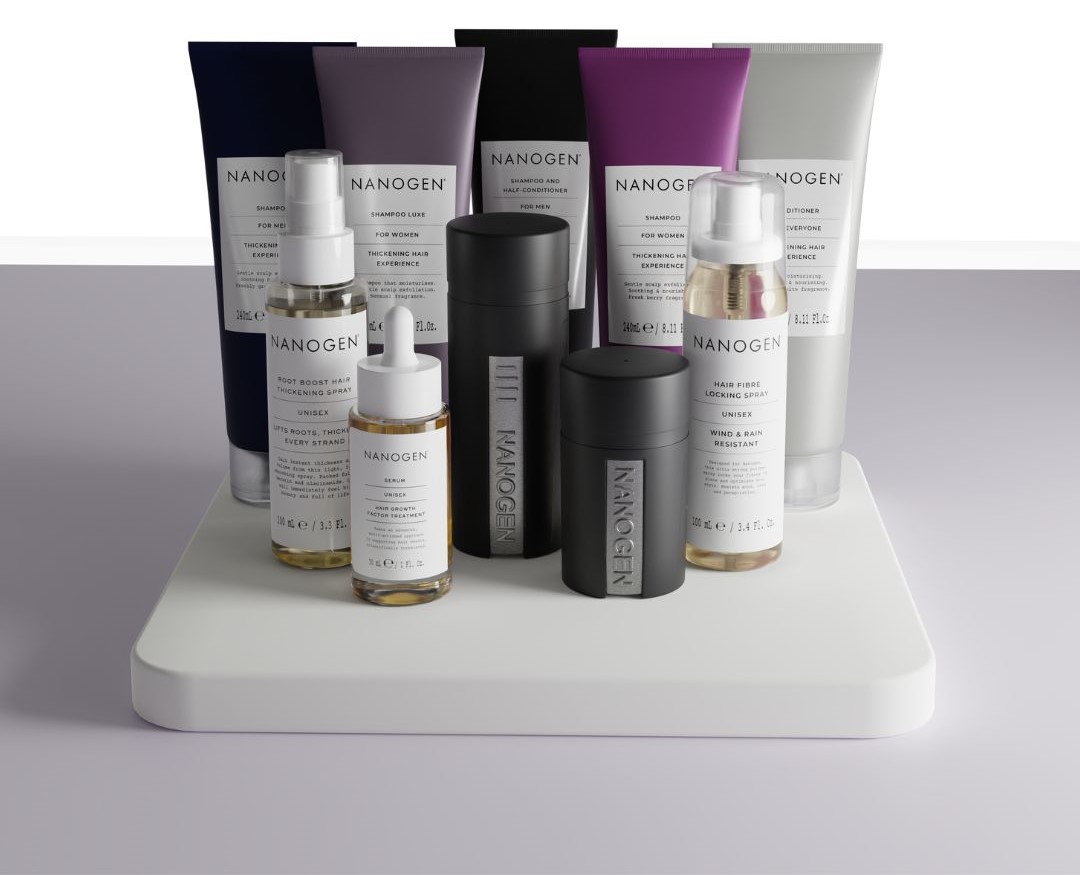 WIN ONE OF FIVE HAIR THICKENING BUNDLES FROM NANOGEN